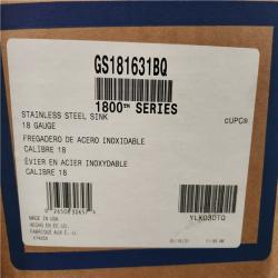 Phoenix Location MOEN 1800 Series Stainless Steel 33 in. 1-Hole Single Bowl Drop-In Kitchen Sink Pallet (12 Boxes)