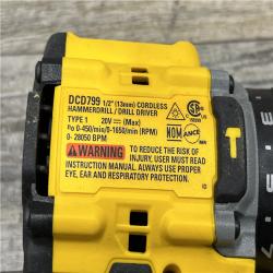 AS-IS DEWALT ATOMIC 20V Lithium-Ion Cordless 1/2 in. Hammer Drill Kit