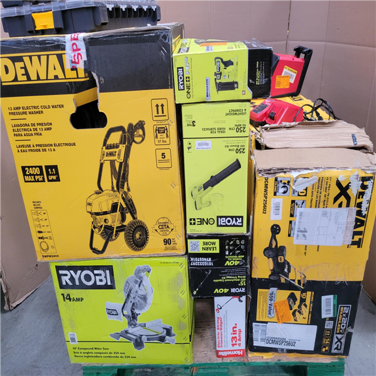 CALIFORNIA AS-IS TOOL PALLET