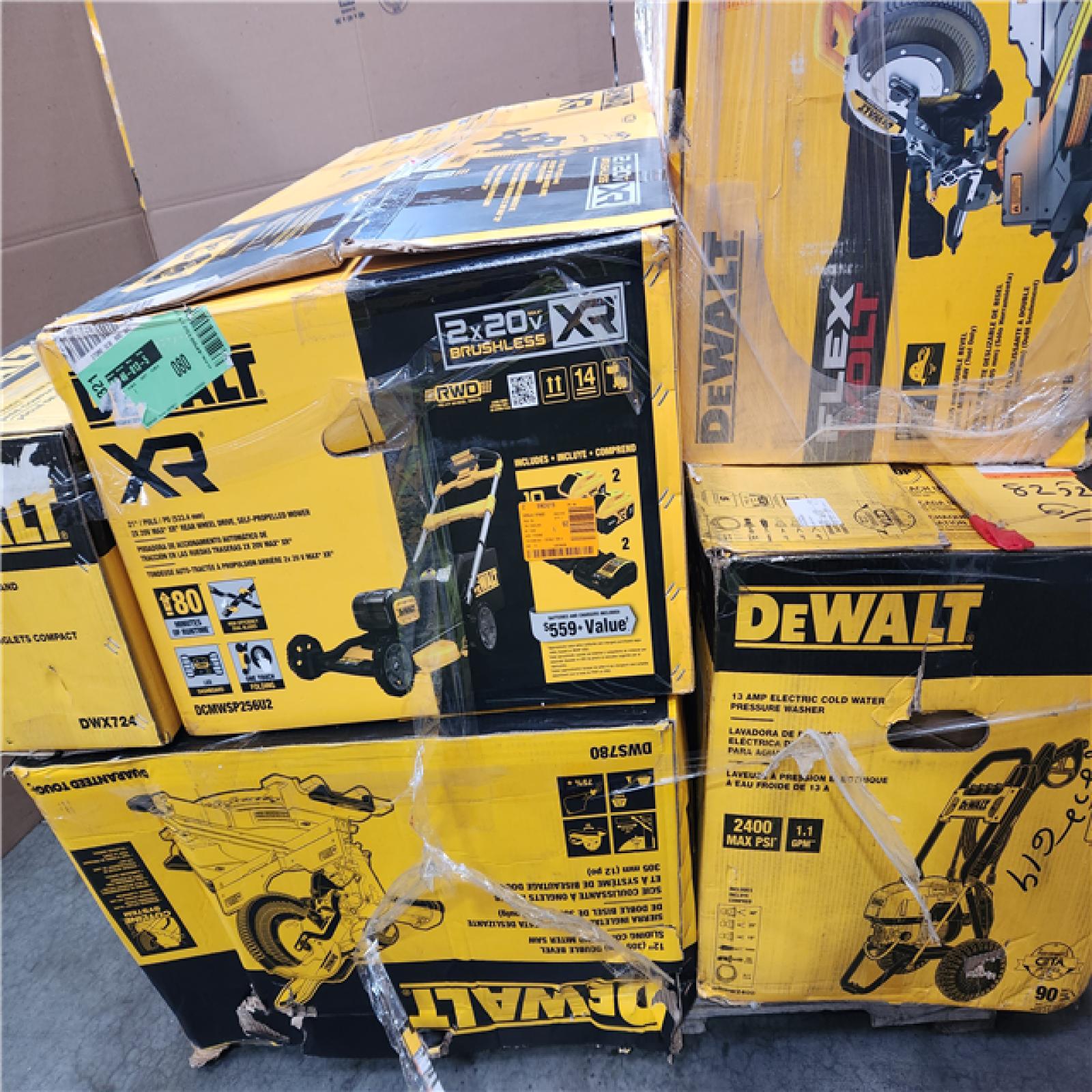 California AS-IS Tool Pallet