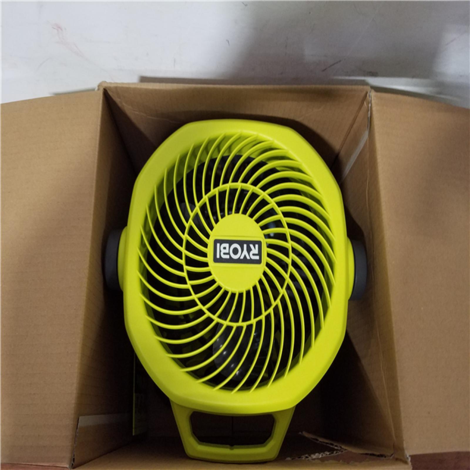 California NEW Ryobi Plus+ 18V Hybrid 7.5 Fan (Tool Only)