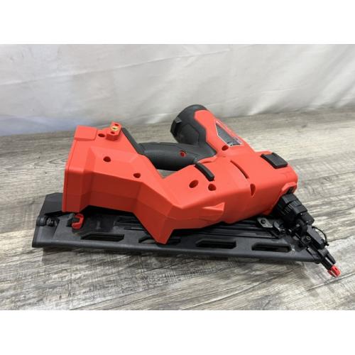 AS-IS Milwaukee FUEL 18V Lithium-Ion Brushless Cordless Gen II 15-Gauge Angled Nailer (Tool-Only)