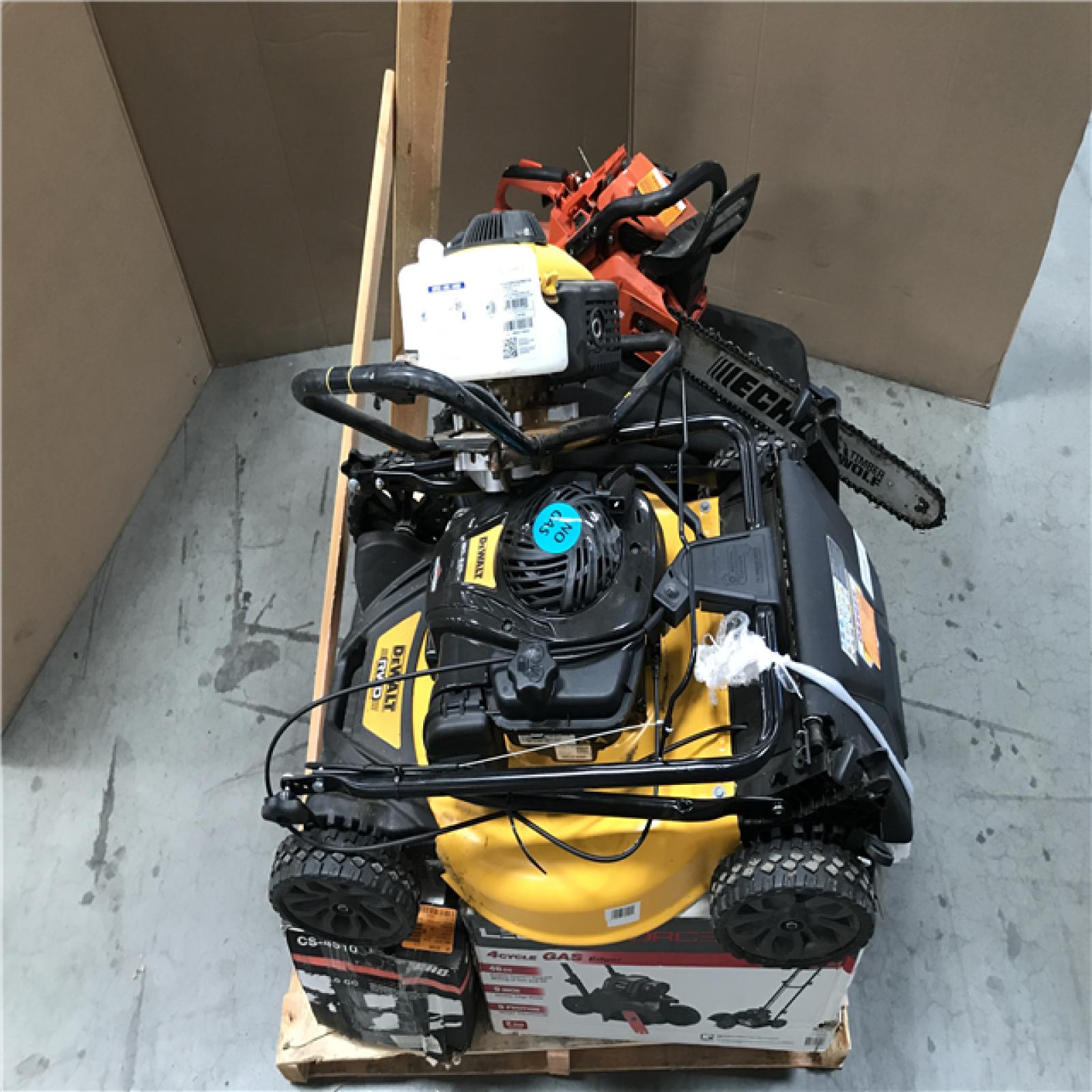 CALIFORNIA AS-IS OUTDOOR POWER EQUIPMENT