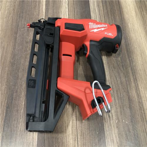 AS-IS Milwaukee FUEL 18-Volt Lithium-Ion Brushless Cordless Gen ll 16-Gauge Straight Finish Nailer (Tool Only)