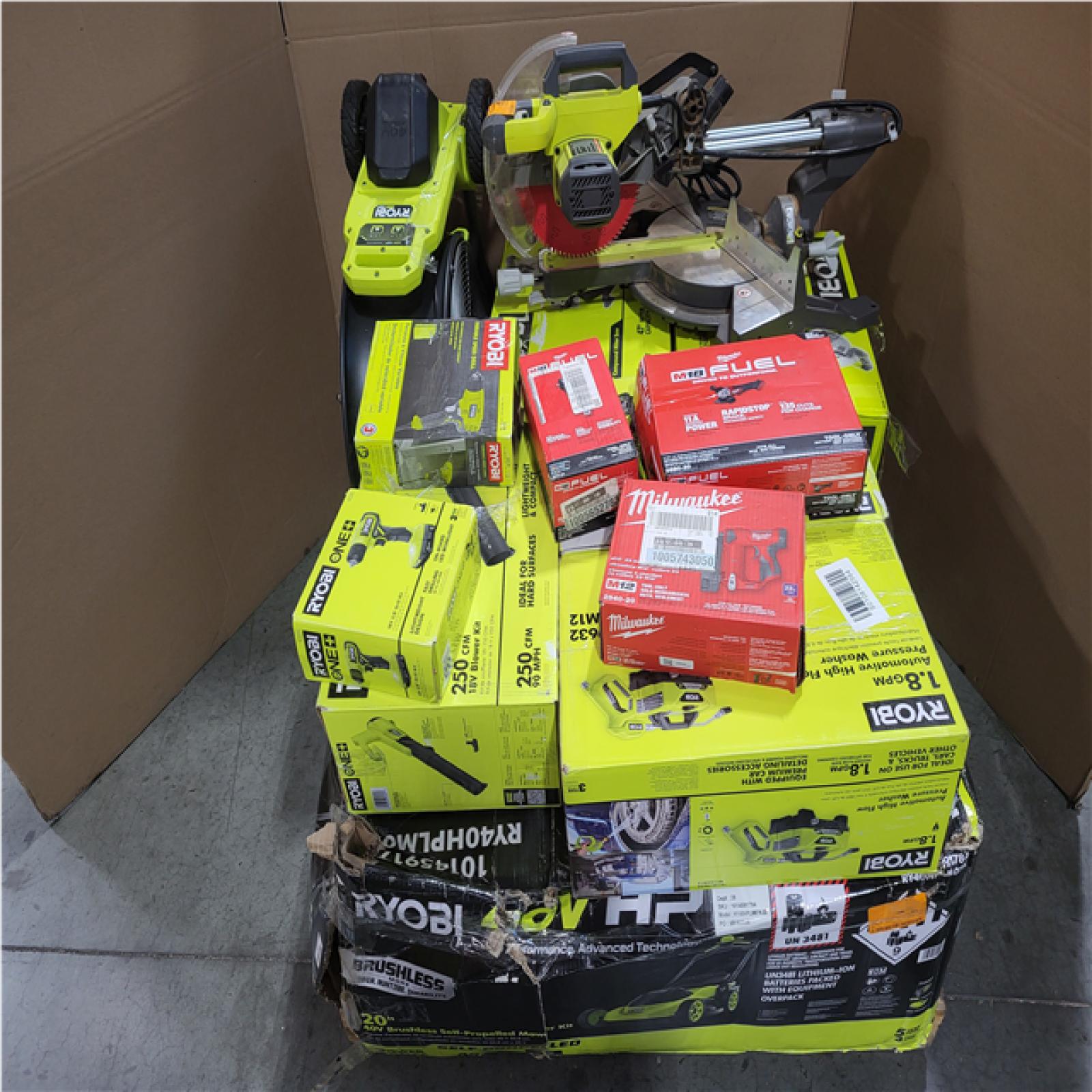CALIFORNIA AS-IS TOOL PALLET
