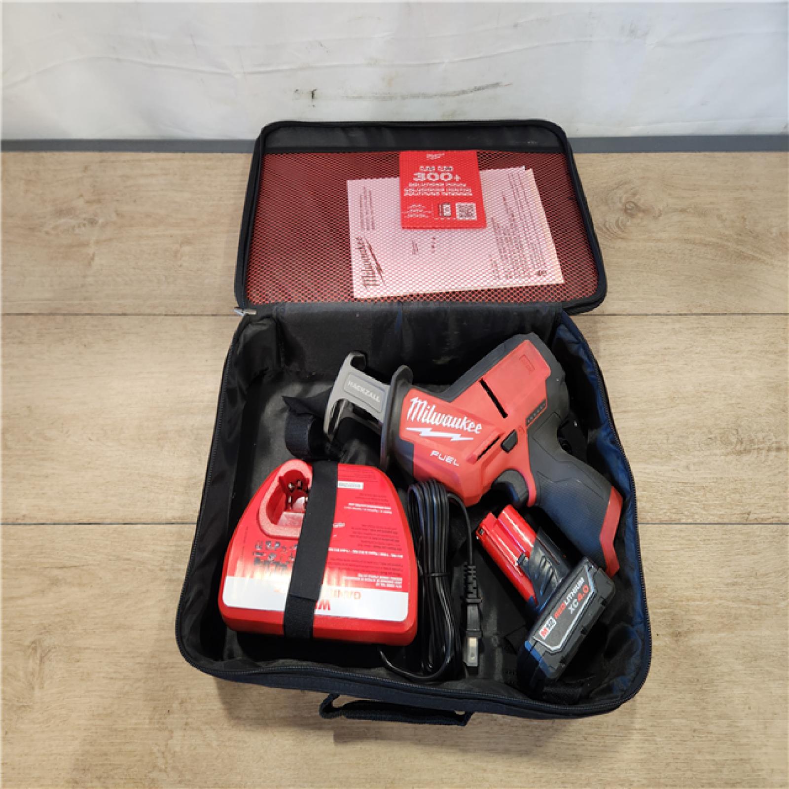 AS-IS- Milwaukee Cordless HACKZALL Reciprocating Saw Kit