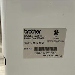 AS-IS Brother LX3817 Sewing Machine with 17 Built-in Stitches