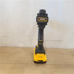 AS-IS- ATOMIC 20-Volt Lithium-Ion Cordless 1/2 in. Compact Hammer Drill with 3.0Ah Battery  Charger and Bag