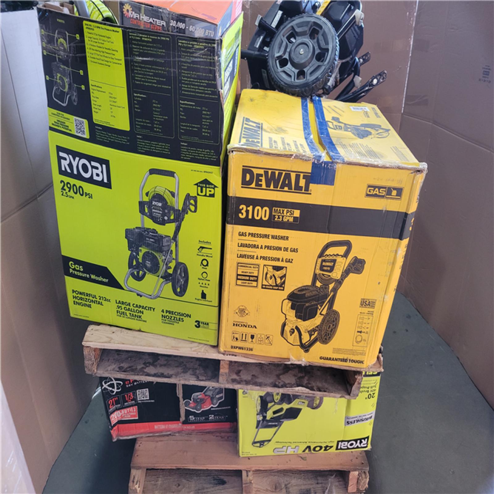 CALIFORNIA AS-IS OUTDOOR POWER EQUIPMENT