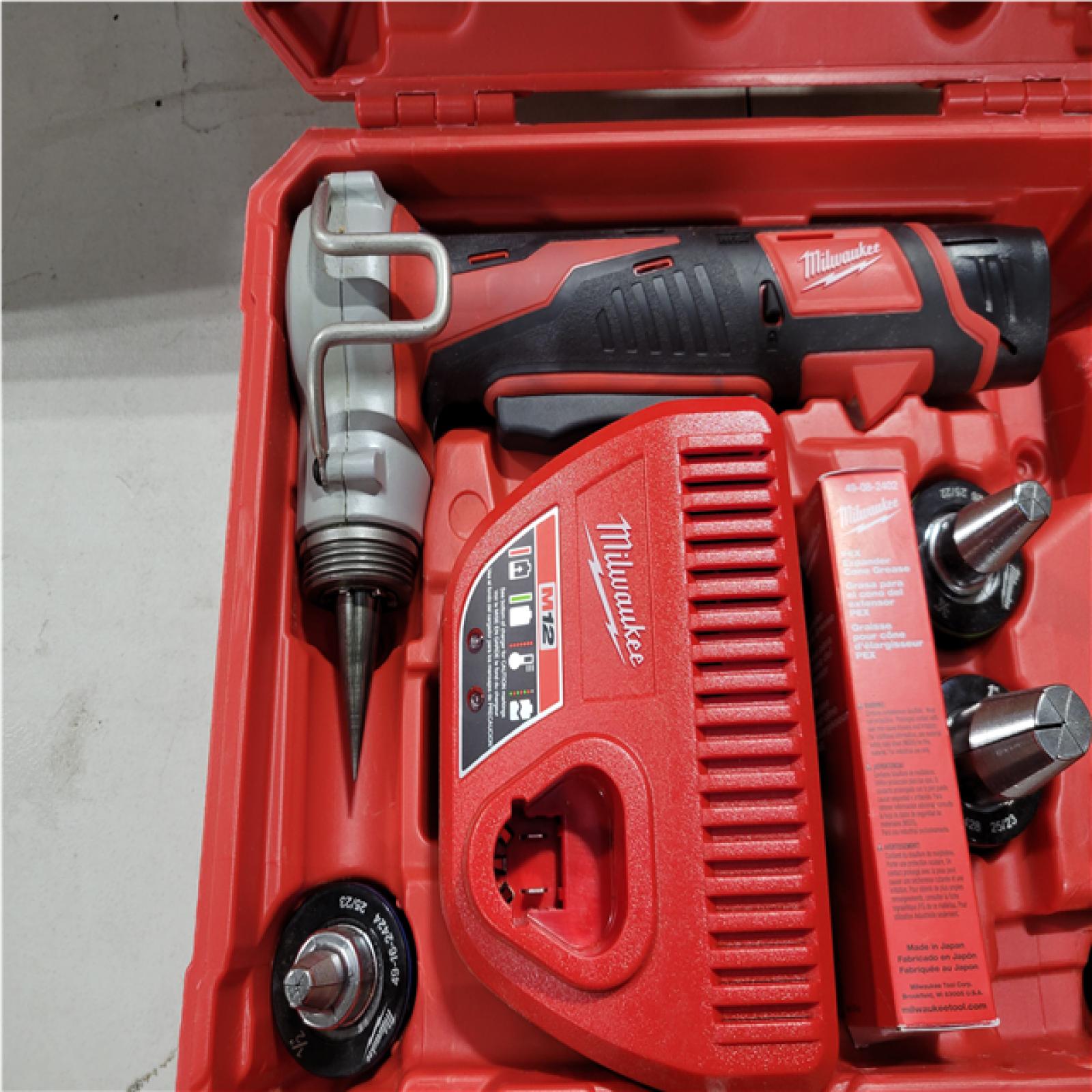 CALIFORNIA AS-IS MILWAUKEE M12 PEX EXPANDER KIT