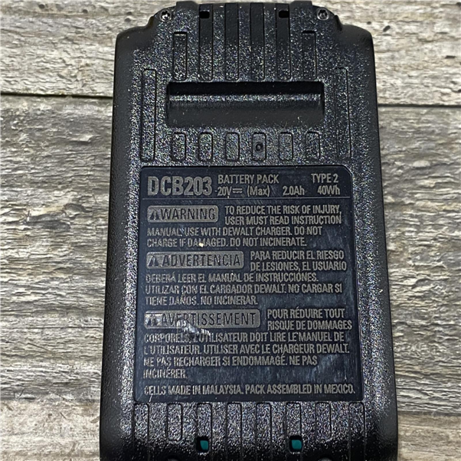 AS-IS DEWALT Atomic 20V Lithium-Ion Cordless Compact 1/2 in. Drill/Driver Kit