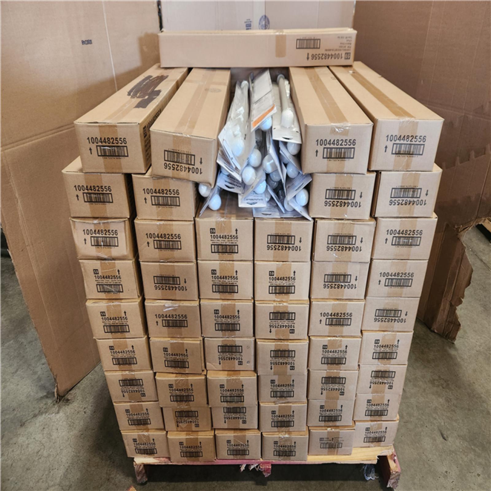 Phoenix NEW StyleWell 28 in. - 48 in. Adjustable Telescoping 5/8 in. Single Curtain Rod Kit in White with Ball Finials Pallet (60-Boxes)