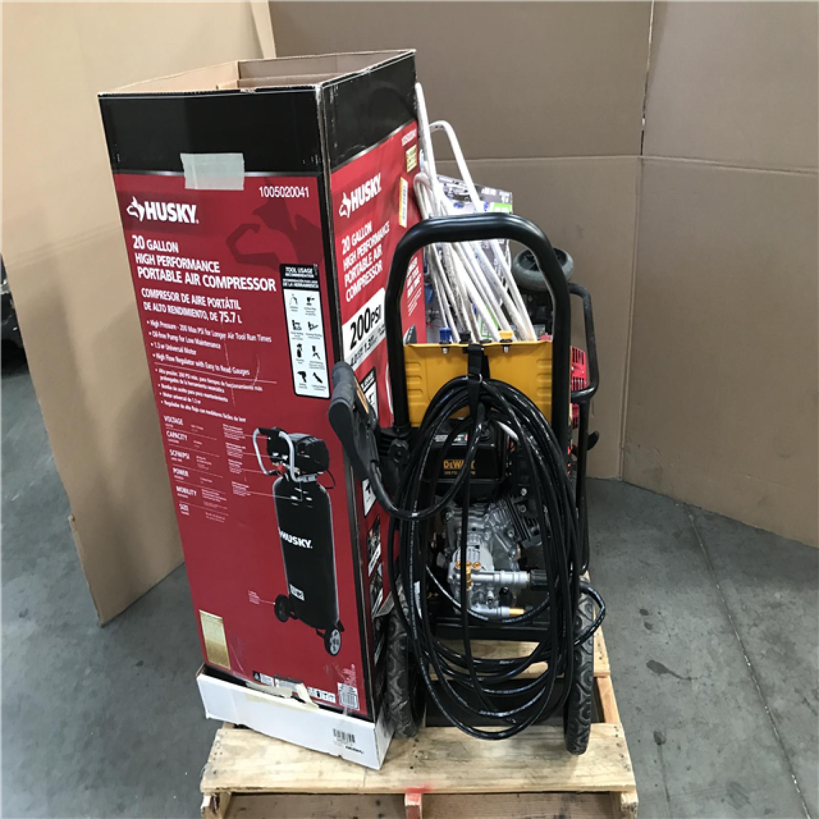 CALIFORNIA AS-IS OUTDOOR POWER EQUIPMENT