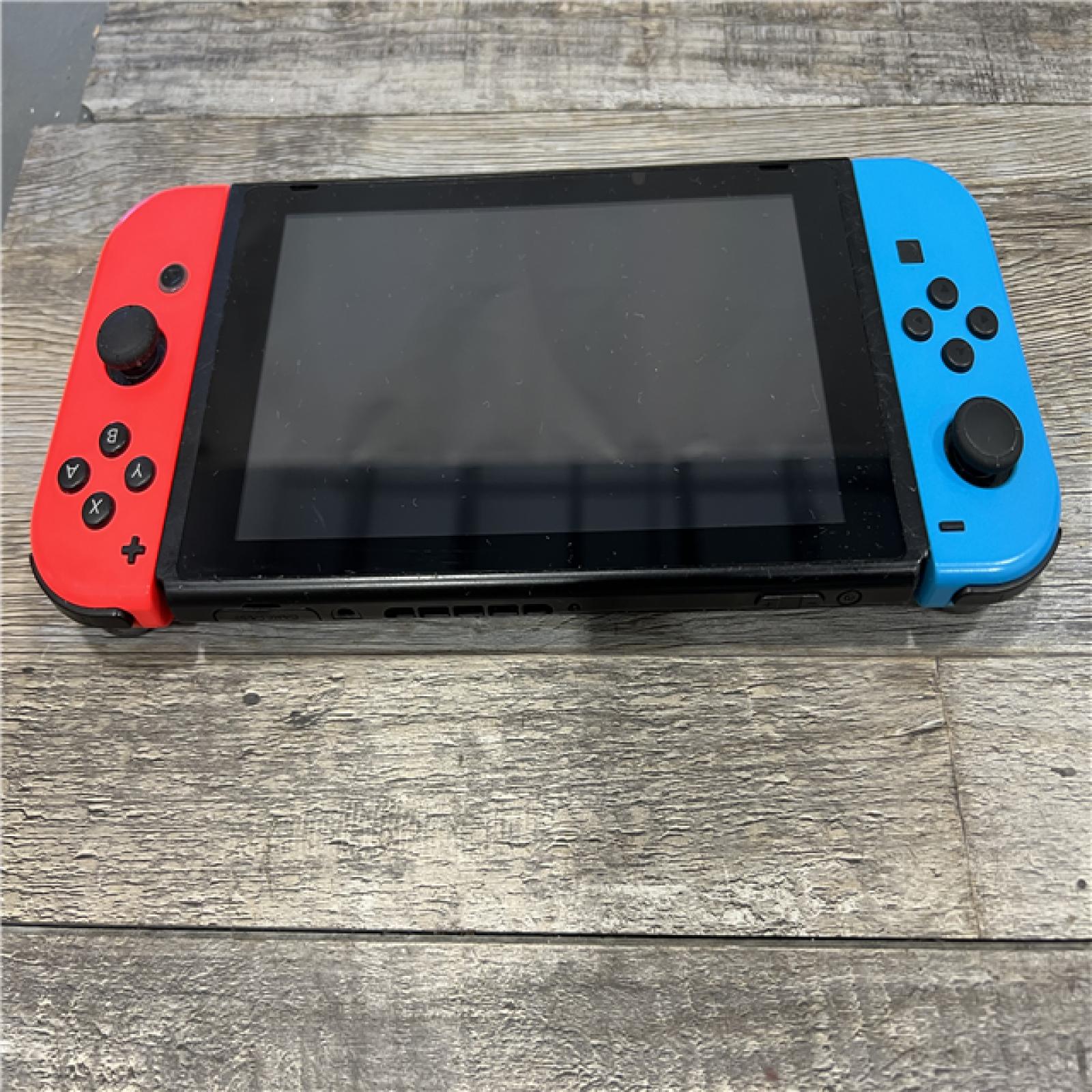 AS-IS Nintendo Switch - Neon Blue/Neon Red