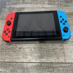 AS-IS Nintendo Switch - Neon Blue/Neon Red