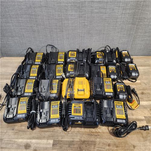 HOUSTON LOCATION - AS-IS DEWALT BATTERY CHARGER PACK QTY - 20