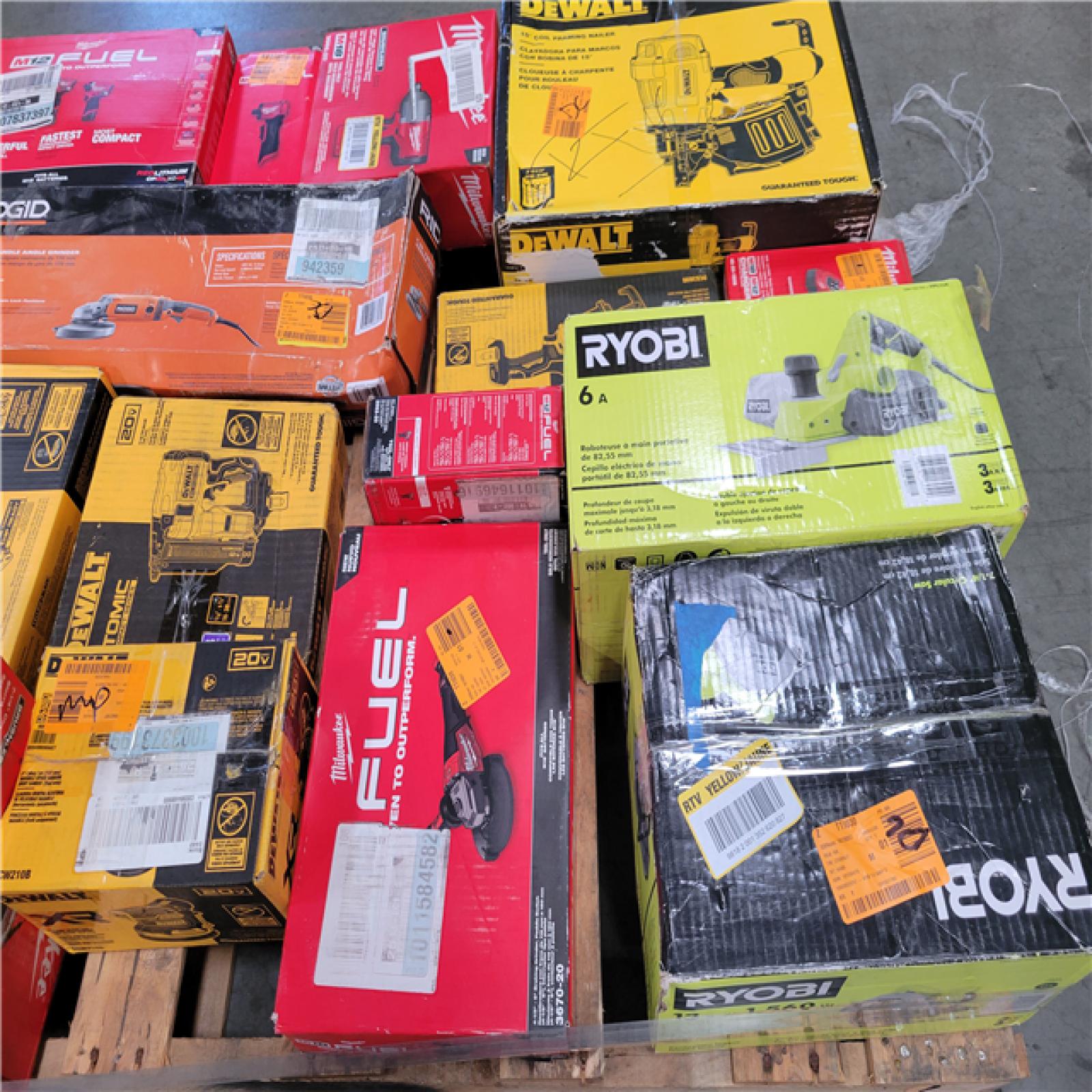 CALIFORNIA AS-IS TOOL PALLET