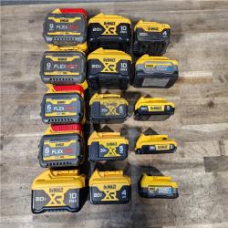 HOUSTON LOCATION - AS-IS DEWALT BATTERY PACK QTY - 15