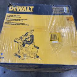 NEW- DeWALT  12in Double Bevel Sliding Compound Miter Saw
