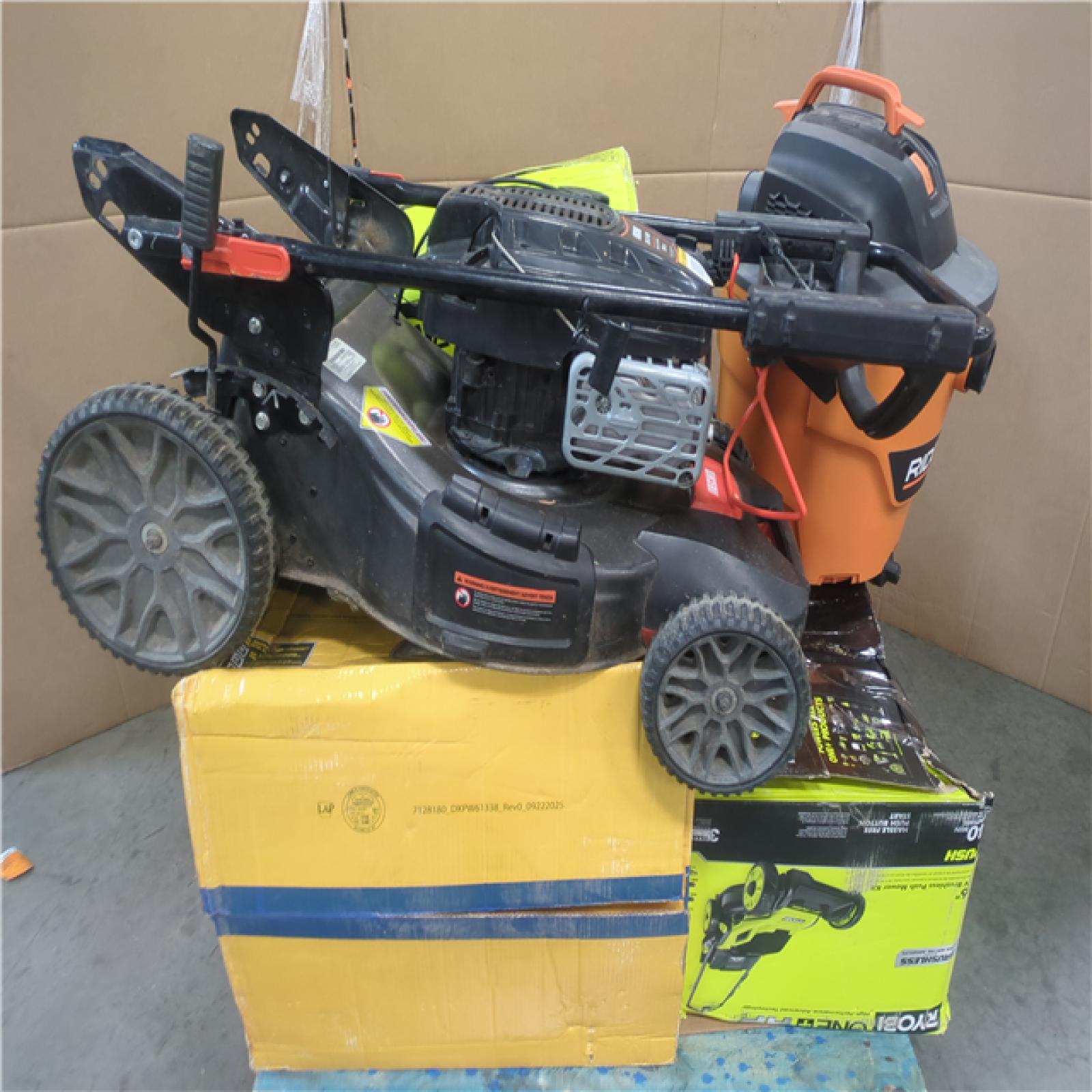 CALIFORNIA AS-IS OUTDOOR POWER EQUIPMENT