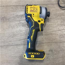 AS-IS DEWALT Atomic 20V Max Lithium-Ion Brushless Cordless Compact 1/4 in. Impact Driver Kit