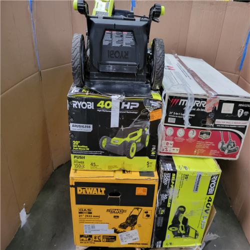 CALIFORNIA AS-IS OUTDOOR POWER EQUIPMENT