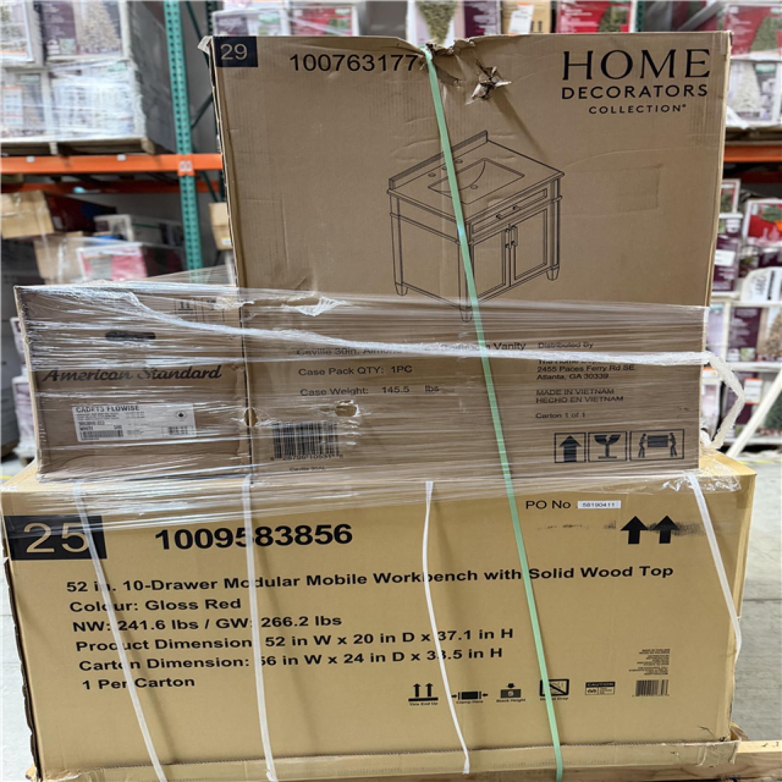 DALLAS LOCATION - AS-IS HOME IMPROVEMENT PALLET
