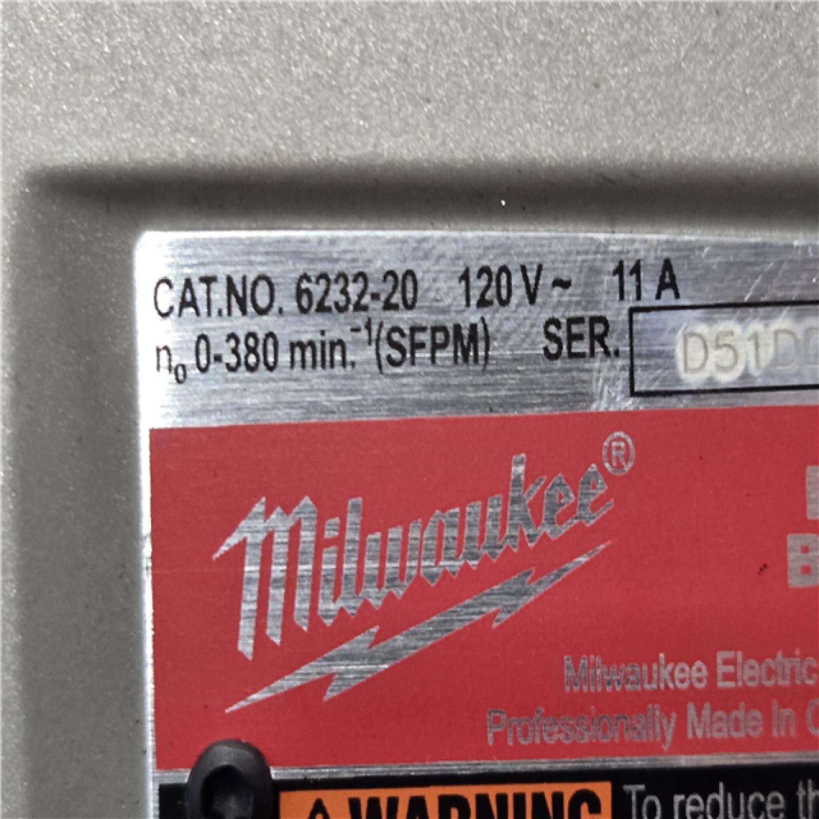 AS-IS Milwaukee 11 Amp Deep Cut Band Saw with Hard Case (Tool-Only)