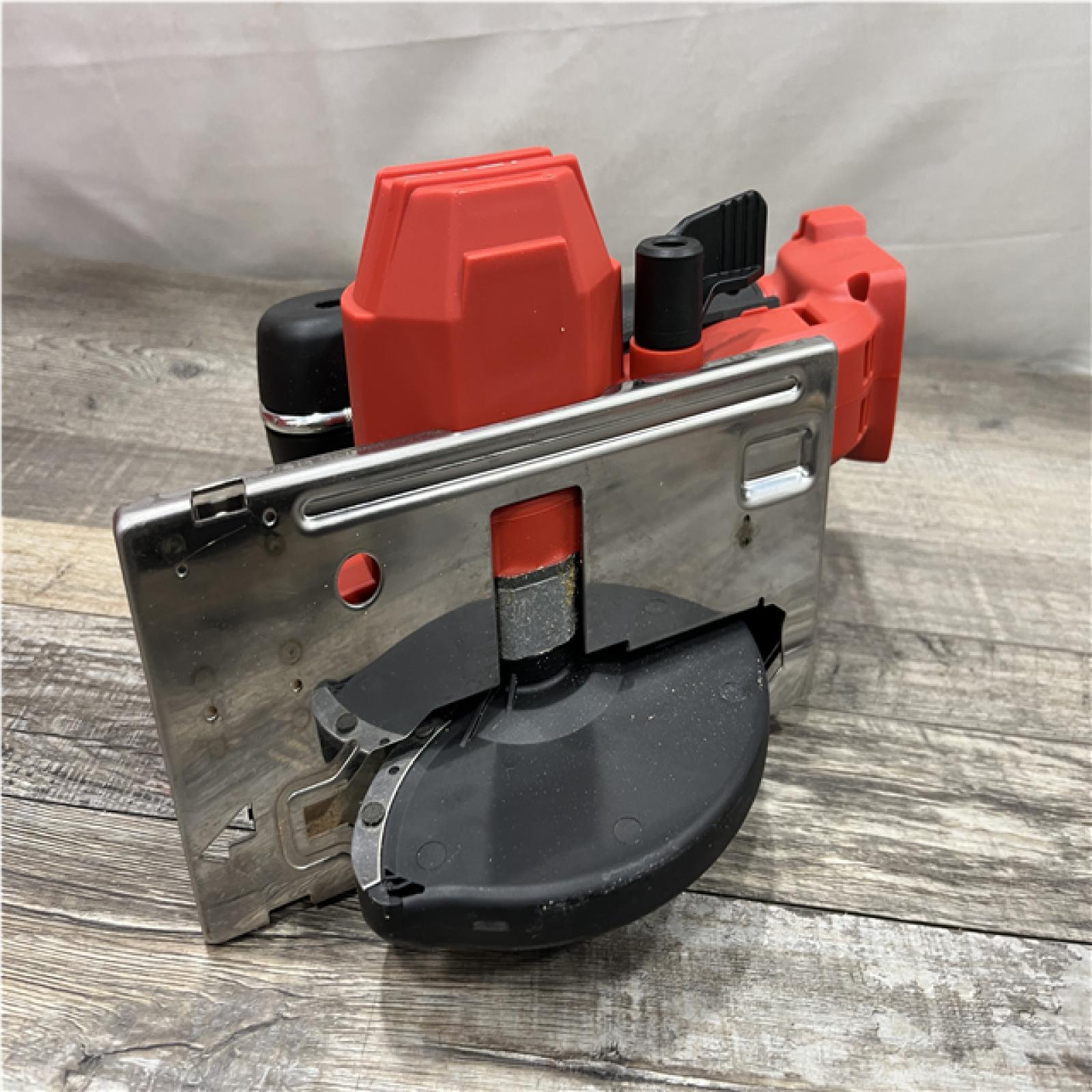 AS-IS Milwaukee FUEL 18V Lithium-Ion Brushless Cordless Metal Cutting 5-3/8 in. Circular Saw (Tool-Only)