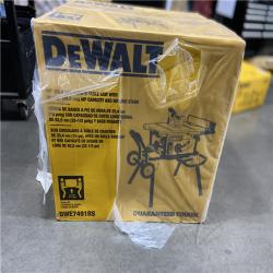 NEW! - DEWALT 15 Amp Corded 10 in. Job Site Table Saw with Rolling Stand