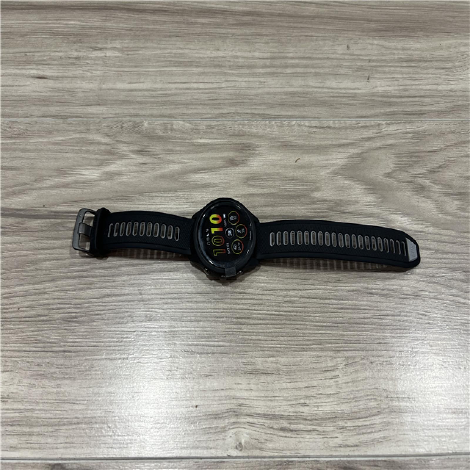 AS-IS Garmin - Forerunner 265 GPS Smartwatch 46 mm Fiber-Reinforced polymer - Black