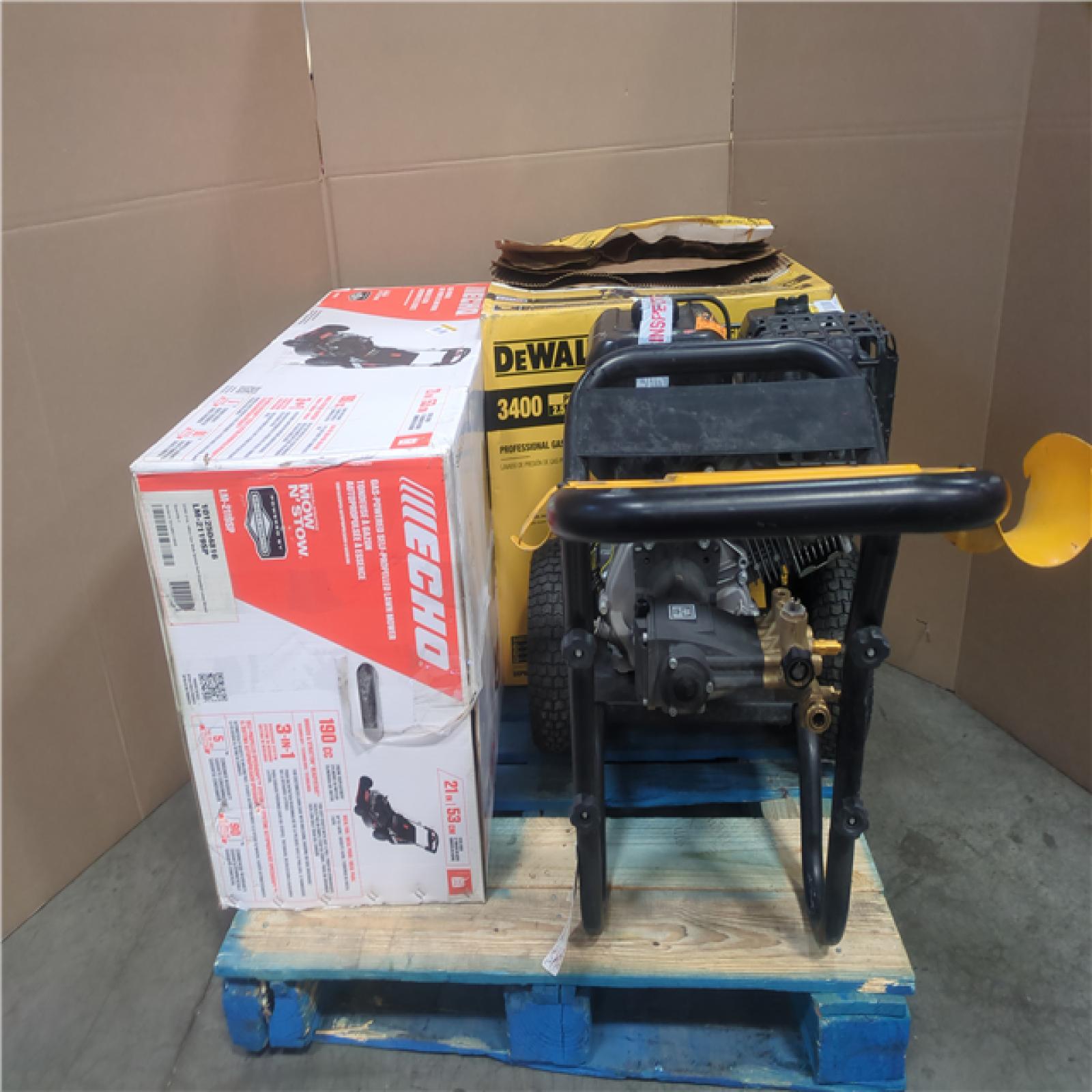 CALIFORNIA AS-IS OUTDOOR POWER EQUIPMENT