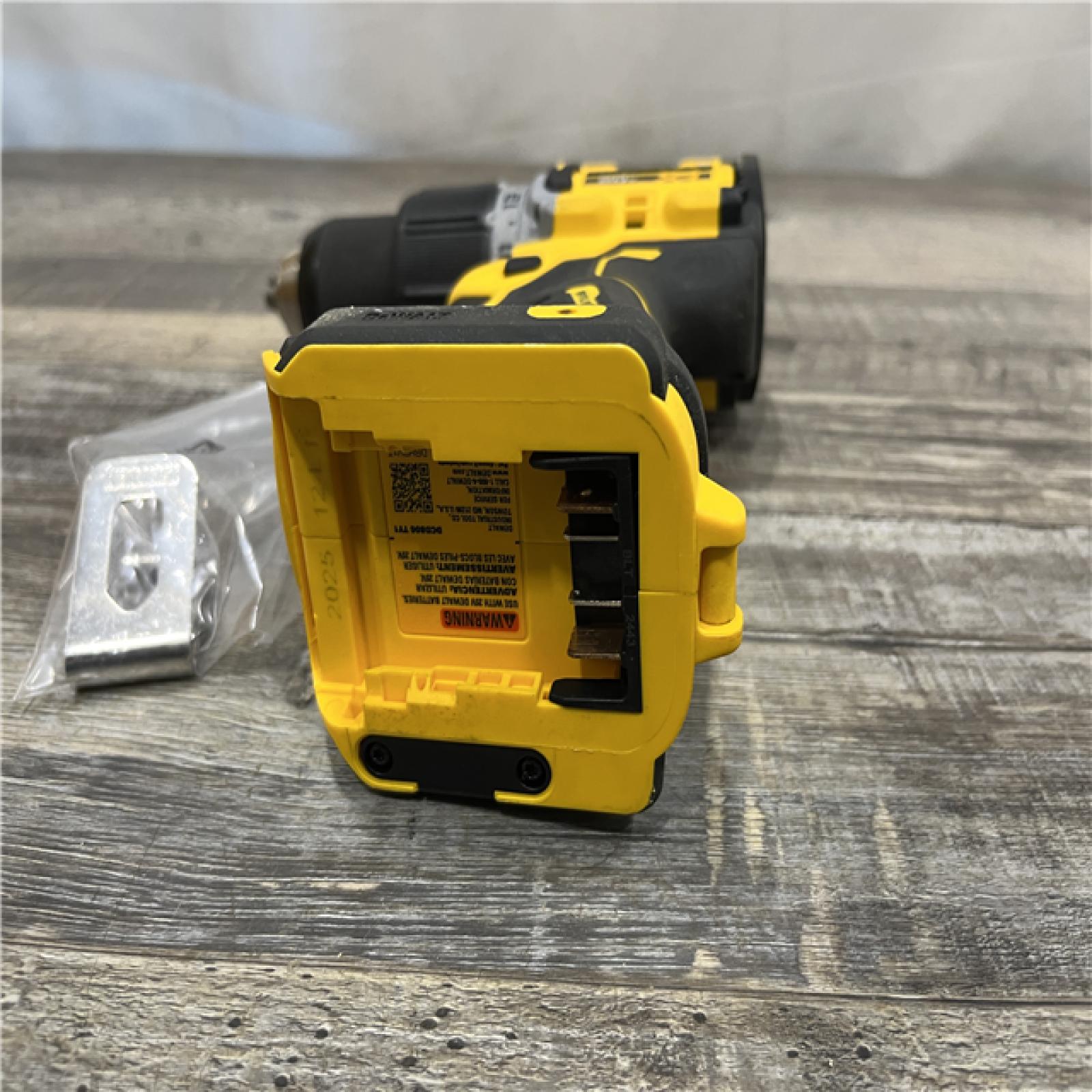 AS-IS DEWALT 20V XR Brushless Cordless 1/2 in. Hammer Drill (Tool-Only)