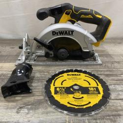 AS-IS DEWALT 20V MAX Cordless Brushless 6-1/2 in. Sidewinder Style Circular Saw (Tool Only)