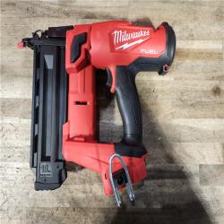 HOUSTON LOCATION - AS-IS Milwaukee FUEL 18-Volt Lithium-Ion Brushless Cordless Gen II 18-Gauge Brad Nailer (Tool-Only)