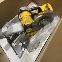 As-Is- DEWALT 15 Amp Corded 12 in. Double Bevel Sliding Compound Miter Saw
