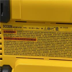 AS-IS DEWALT 20V MAX Cordless Electric Portable Inflator (Tool Only)