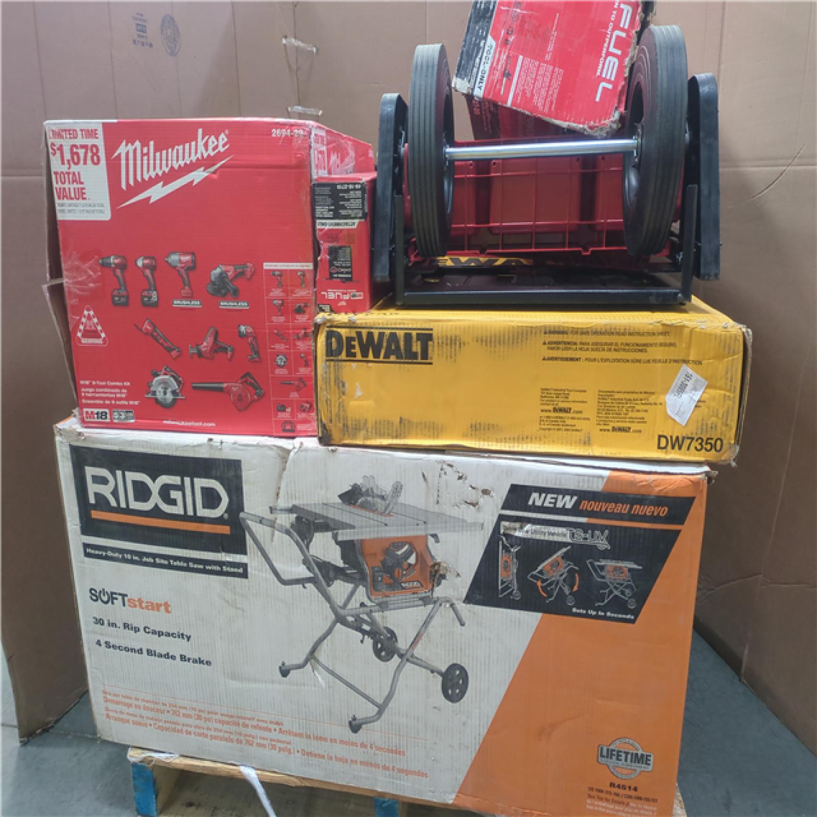 CALIFORNIA AS-IS TOOL PALLET