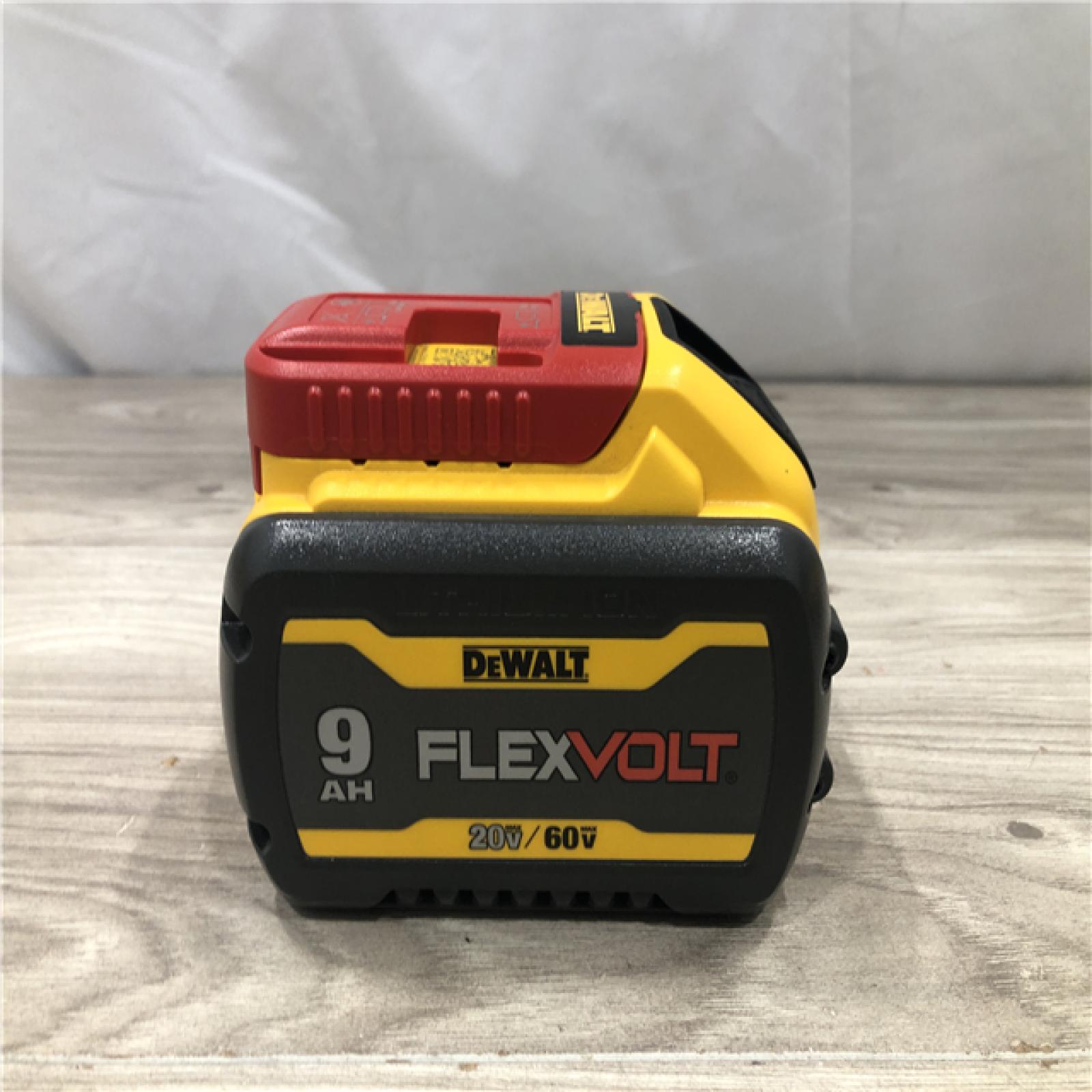 AS-IS FLEXVOLT 20V/60V MAX Lithium-Ion 9. 0 Ah Battery Pack and Charger Starter Kit