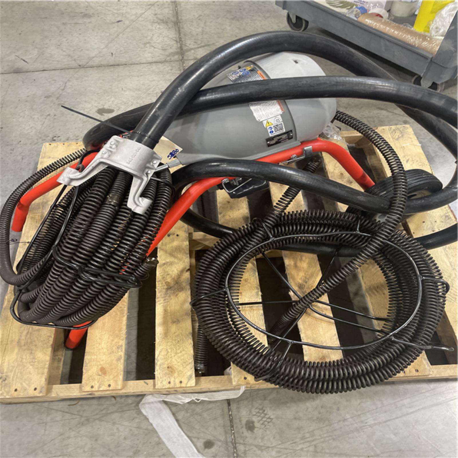DALLAS LOCATION- AS-IS RIGID K-1500A Sectional Machine 2-8 in. Lines