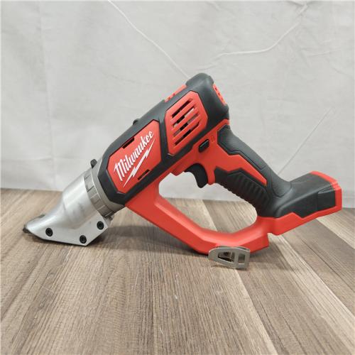 AS-IS- Milwaukee M18 18V Lithium-ion Cordless 18-gauge Double Cut Metal Shear (Tool-Only)