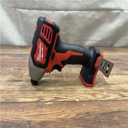 AS-IS MILWAUKEE M18 18V Lithium-Ion Cordless Combo Tool Kit with Two 3.0Ah Batteries, 1-Charger, 1-Tool Bag (4-Tool)