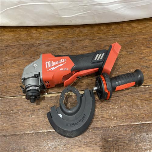 AS-IS Milwaukee 2880-20 M18 FUEL 18-Volt Lithium-Ion Brushless Cordless 4-1/2 in./5 in. Grinder W/Paddle Switch (Tool-Only)