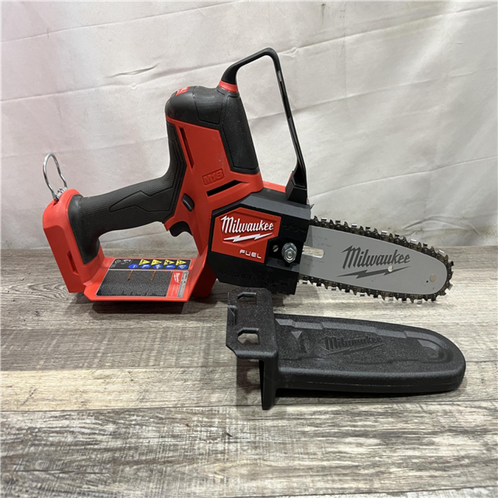 AS-IS Milwaukee FUEL 18V Lithium-Ion Brushless Cordless 8 in. HATCHET Pruning Saw (Tool-Only)