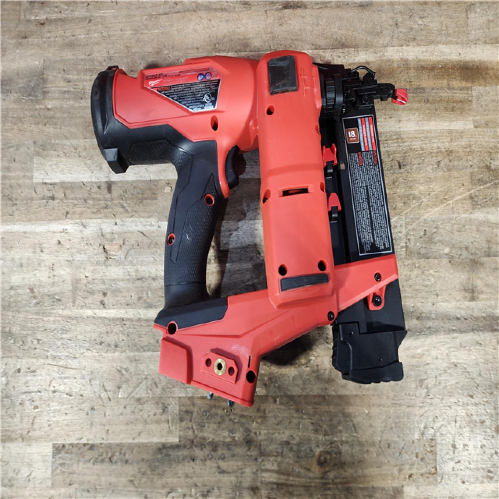 HOUSTON LOCATION - AS-IS Milwaukee FUEL 18-Volt Lithium-Ion Brushless Cordless Gen II 18-Gauge Brad Nailer (Tool-Only)