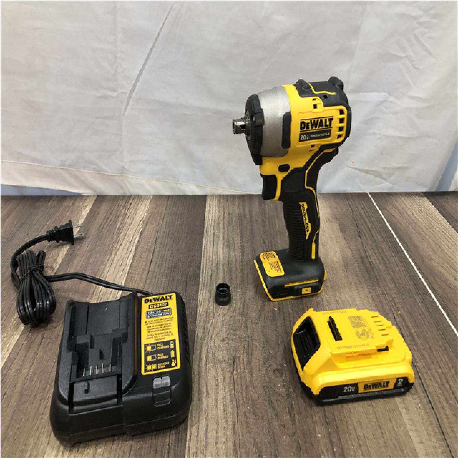 AS-IS DEWALT Atomic 20V Max Lithium-Ion Brushless Cordless Compact 1/4 in. Impact Driver Kit