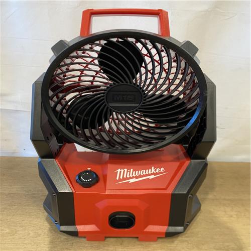 AS-IS Milwaukee 18-Volt Lithium-Ion Brushless Cordless PACKOUT Jobsite Fan (Tool-Only)