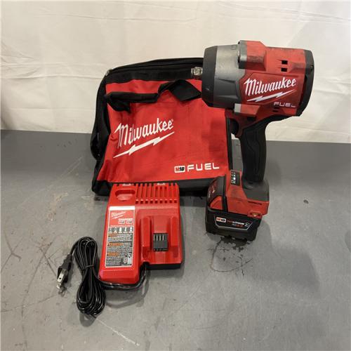 AS-IS - Milwaukee M18 1/2 in. Cordless Brushless High Torque Impact Wrench Kit