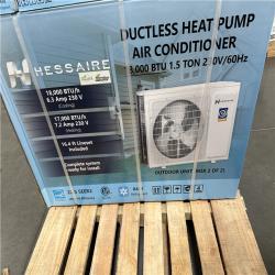 California AS-IS Hessaire Ductless AC & Heat Pump