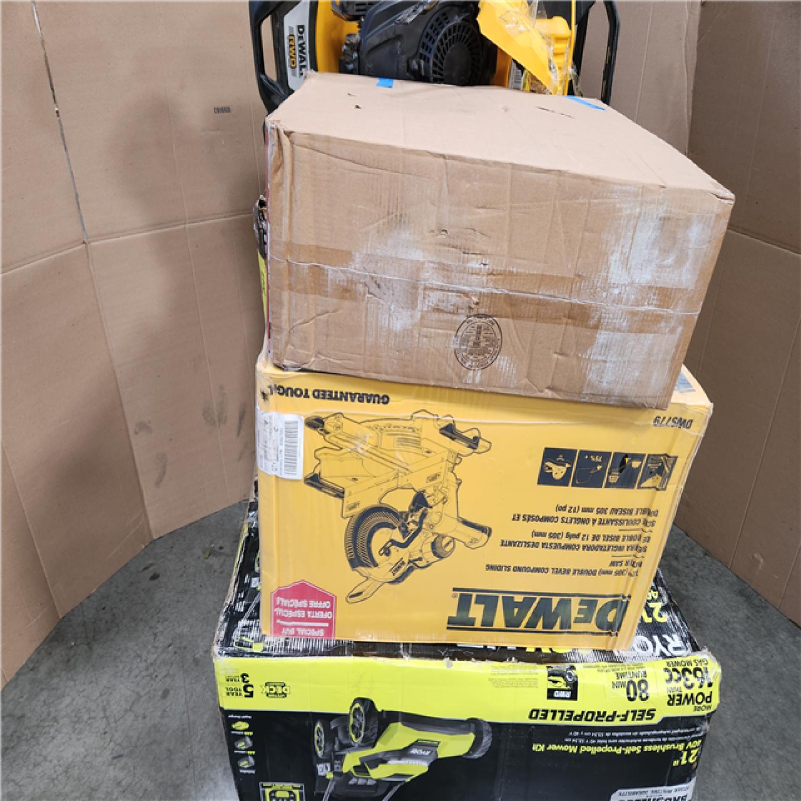CALIFORNIA AS-IS OUTDOOR POWER EQUIPMENT